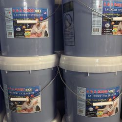 Jabón Líquido Y Suavizante En Cubeta De 5 Galones 