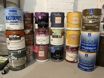 Interior Paint Cans
