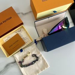 L V Bundle sunglasses & bracelet