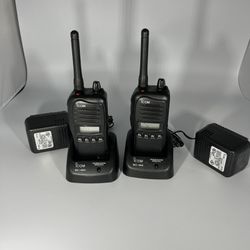 Lot Of 2 ICOM IC-F4021S UHF 4w Two Way Radios  