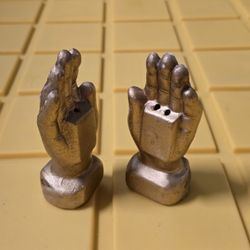 Vintage Salt & Pepper Shaker - Praying Hands