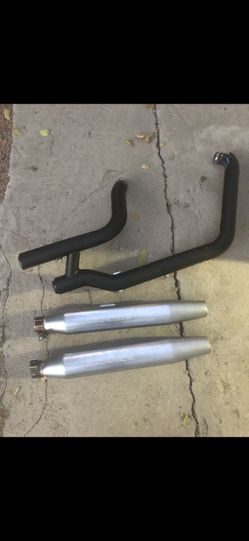Harley Softail Stock Pipes 