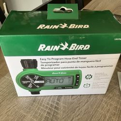 Rain Bird Hose End Timer.