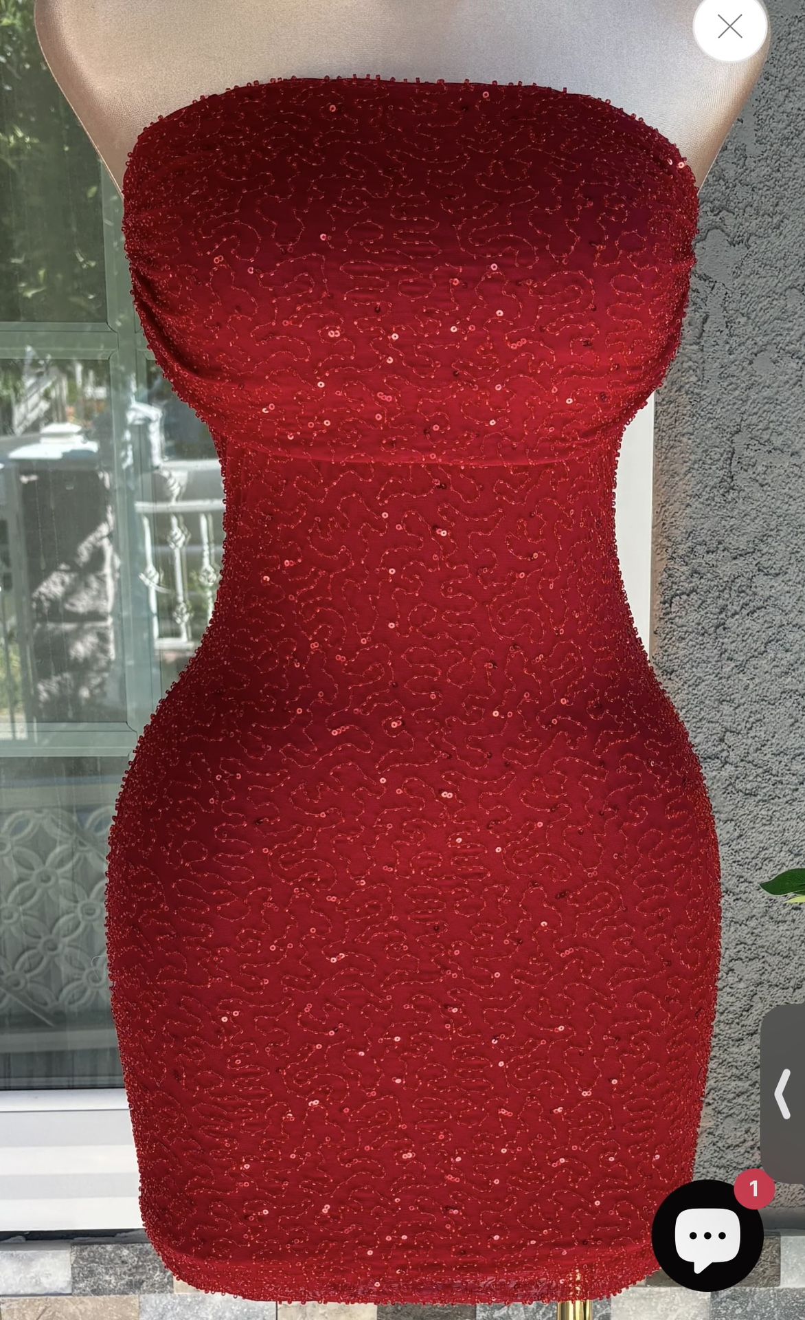 Beaded Sequin Dress