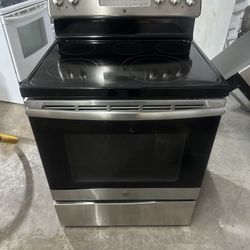 Glass Top Electric Range