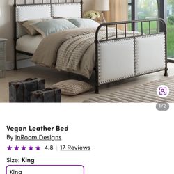 King Bed : BRAND NEW IN BOX 