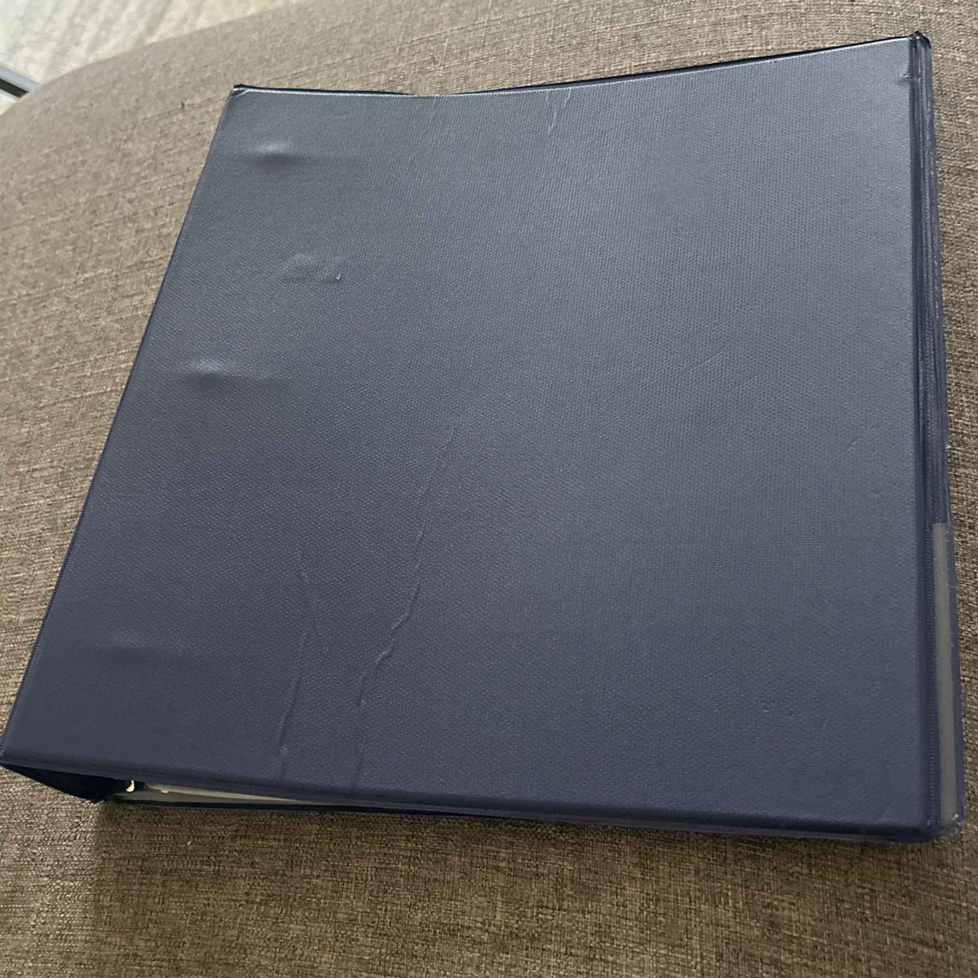 Binder With Free Space