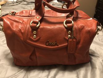 Coach shoulder strap purse