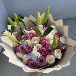 Rose & Lily Bouquet/Ramo