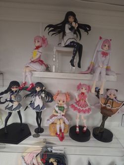 Anime figurines