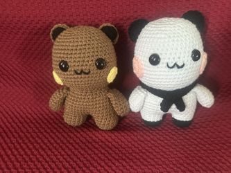 peluches tejidos a mano 