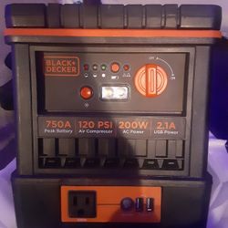 Black And Decker Jump Start