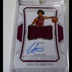 Collin Sexton And Rory Sparrow Cards 