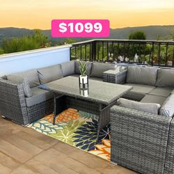 New Inbox Patio Set With Cushions (we Finance And Deliver)