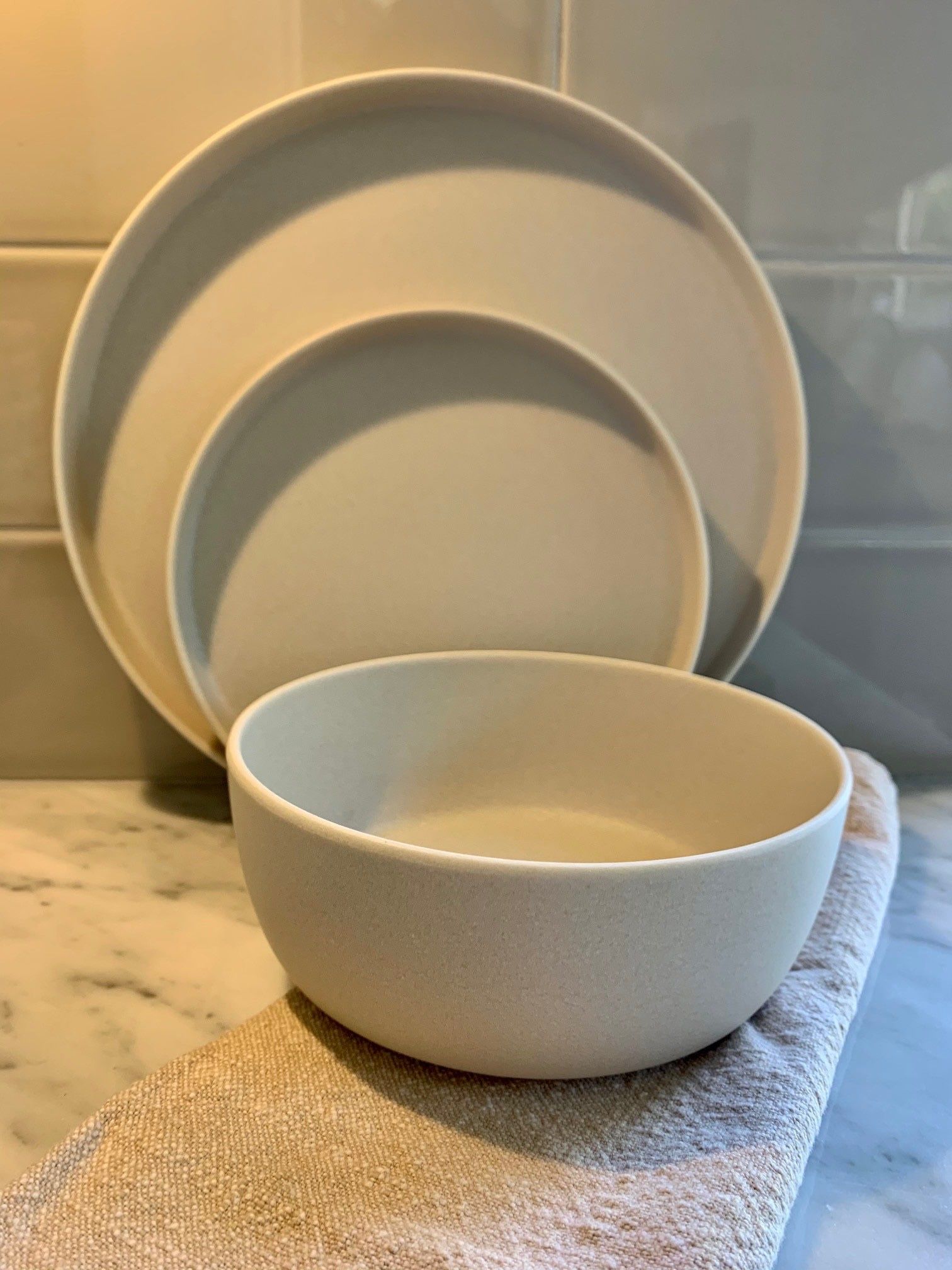 Brand New Pottery Barn Mason Modern Melamine Dinnerware Collection