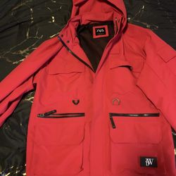 Red Zara Jacket Unisex ( Beautiful)