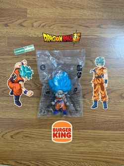 Burger King | Dragon Ball Super King Jr. Kids Meal Toy (Super Saiyan God Super Saiyan Goku)