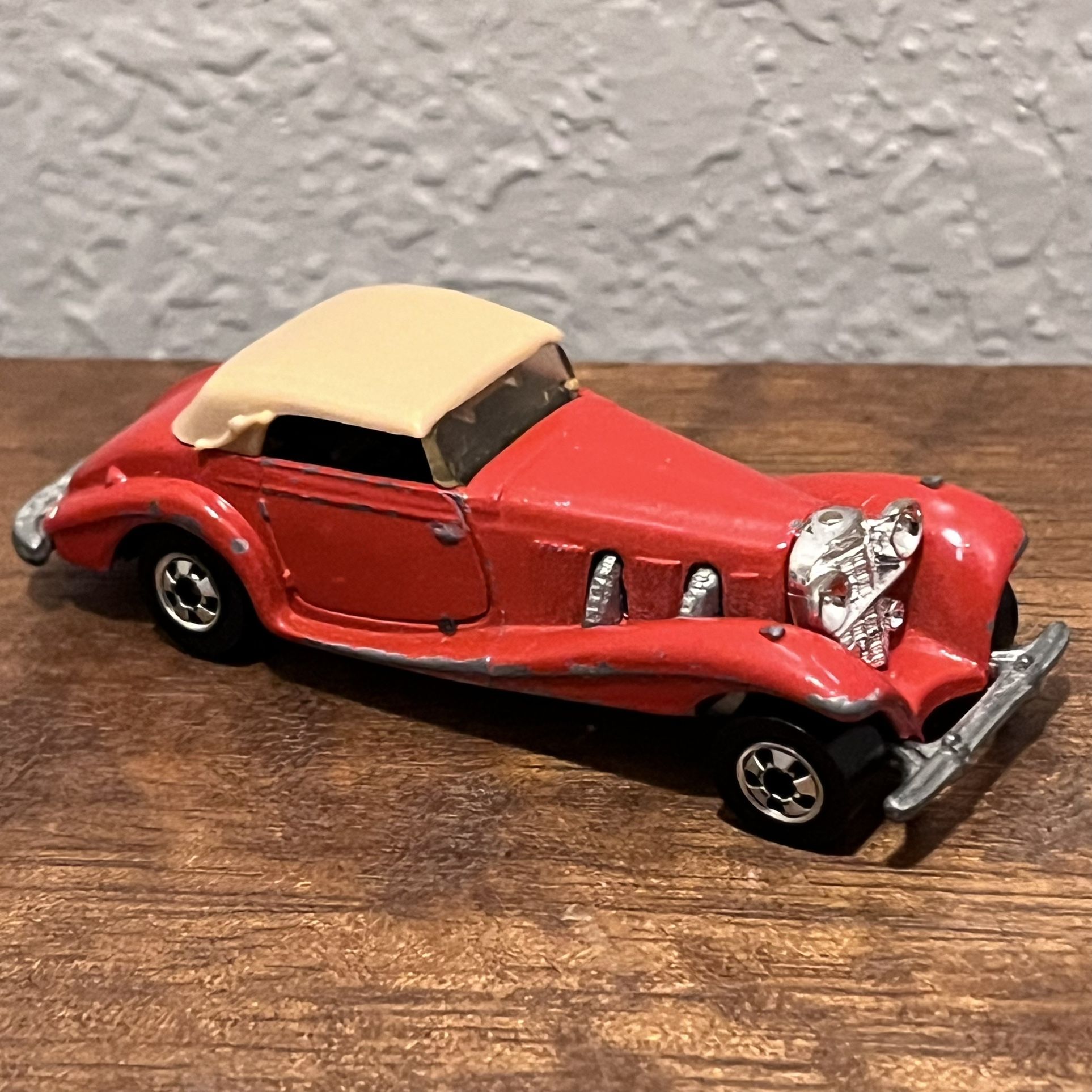 Rare Excellent Condition HOT WHEELS 1982 - MERCEDES BENZ 540K - HONG KONG VINTAGE LOOSE CAR