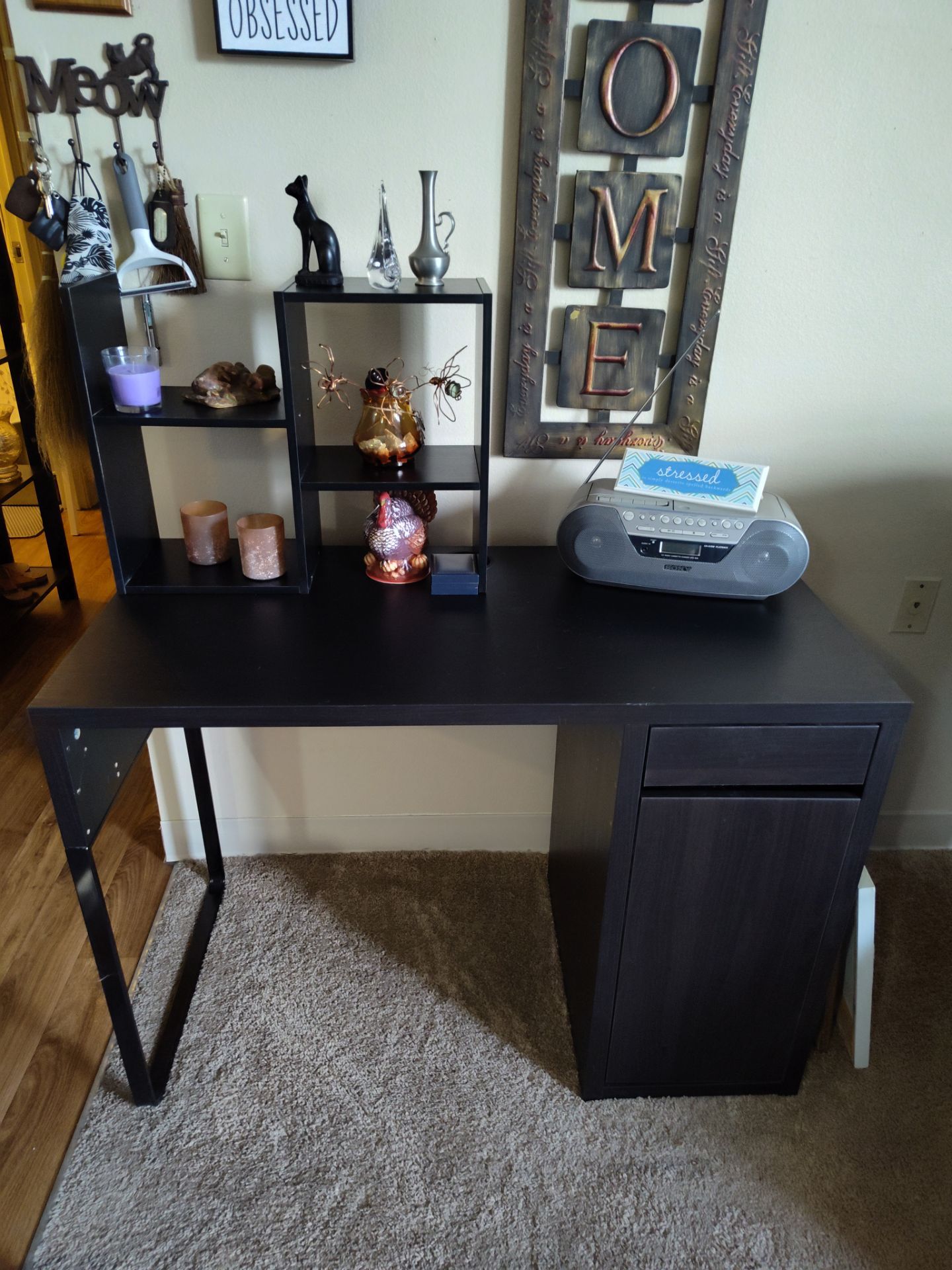 Like New IKEA Micke Desk With Chair