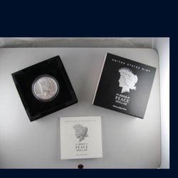 2023 Peace Silver Dollar in OGP -- RARE SOUGHT-AFTER COIN!