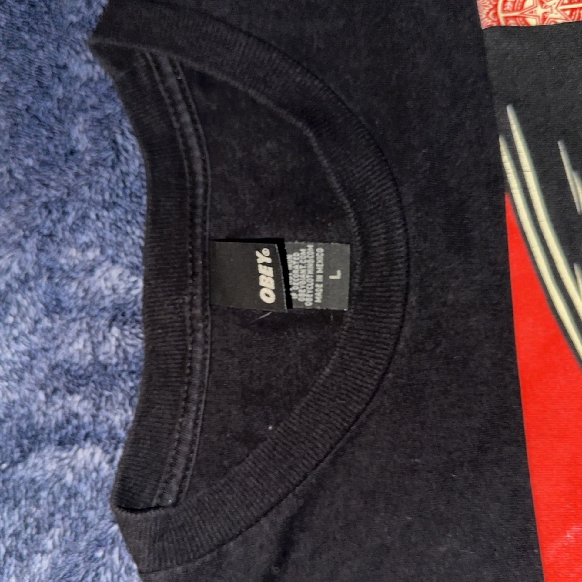 Obey T Shirt Size L