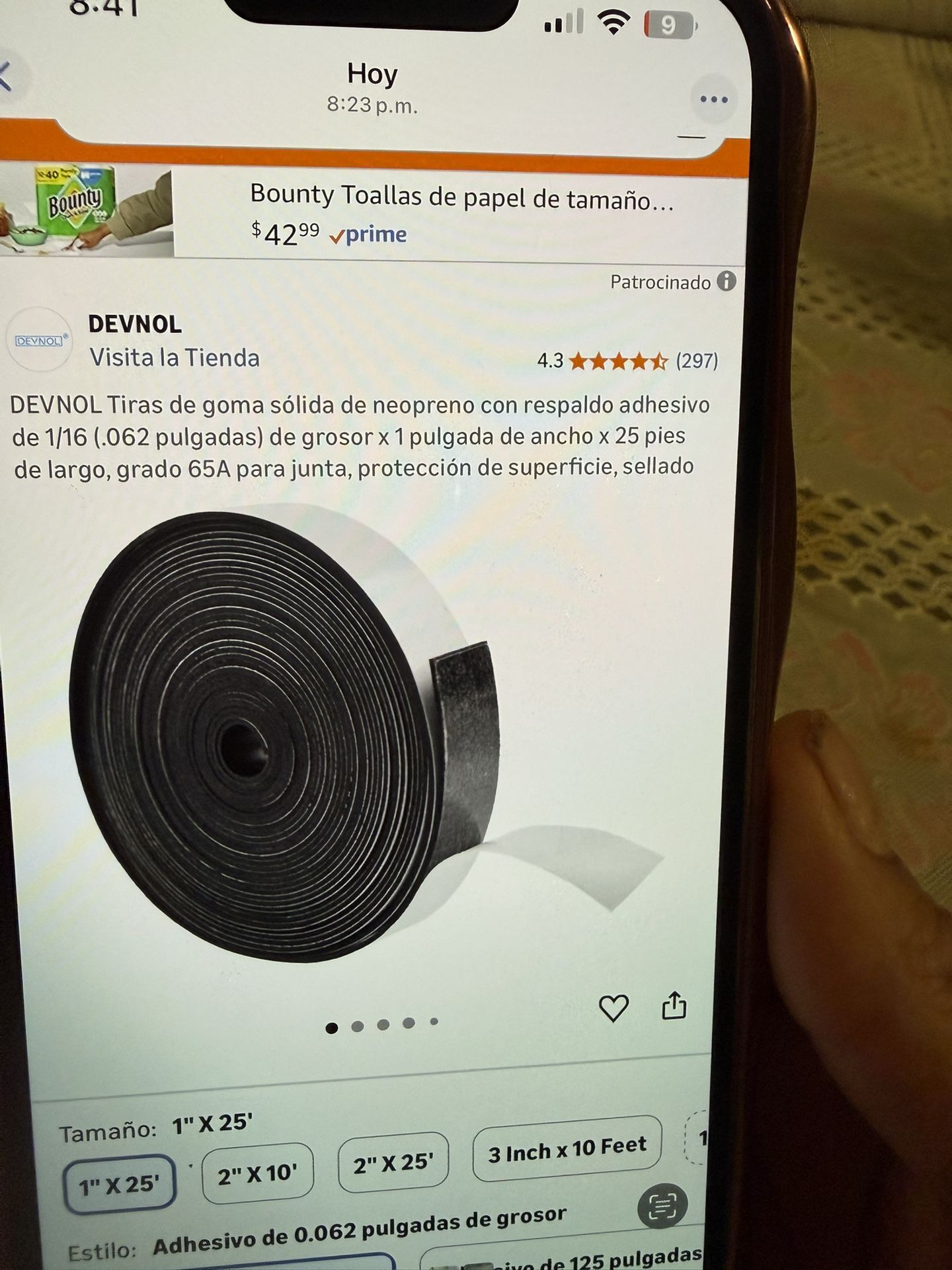 Tiras  De Goma Adhesivo Y Con Iman 