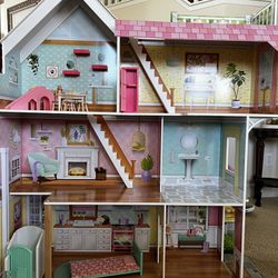 Kid Kraft Wood Dollhouse 