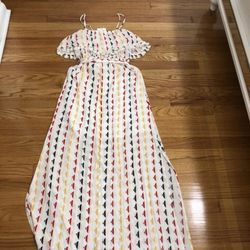 Eyeshadow Maxi Dress Size Small New Whit Tags Original 