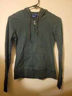 Miley Cyrus & Max Azria Full-Zip Hoodie