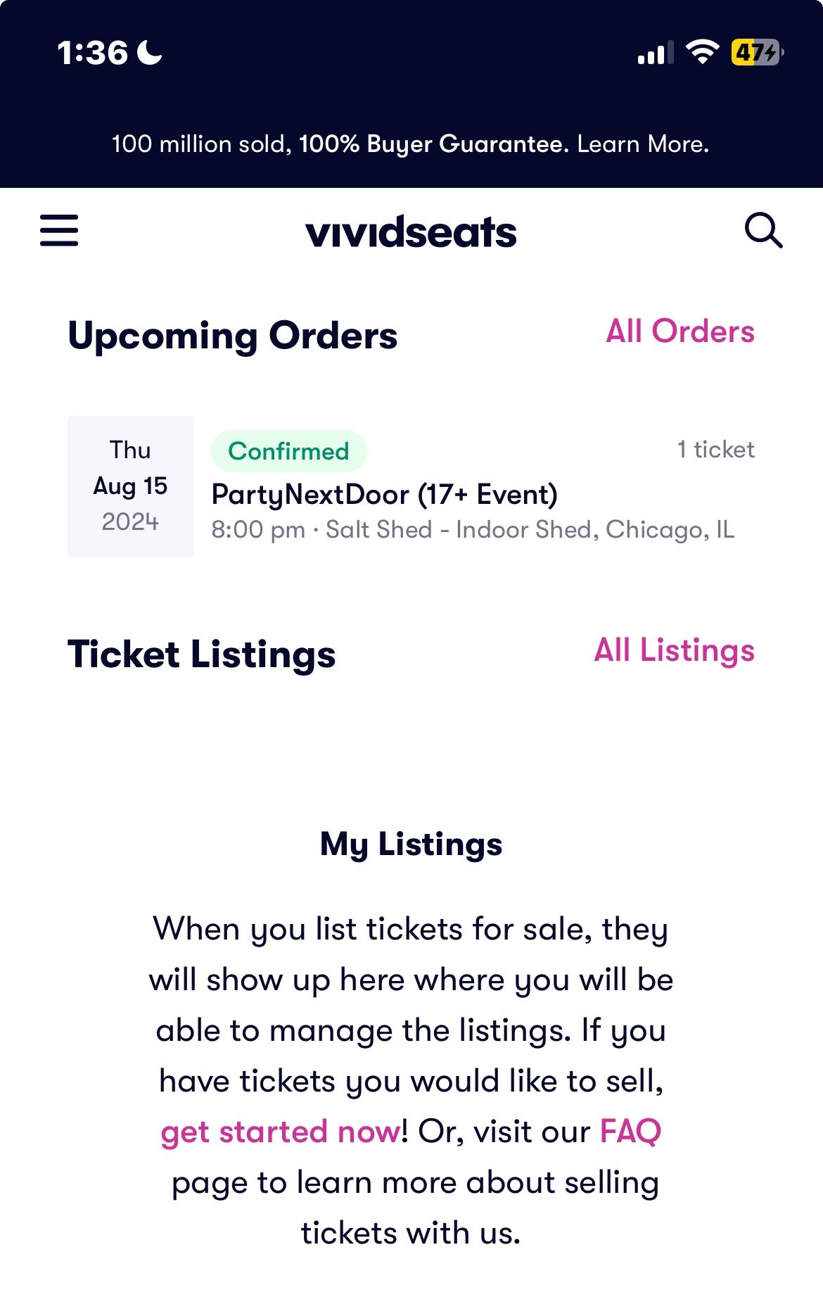 Partynextdoor Ticket