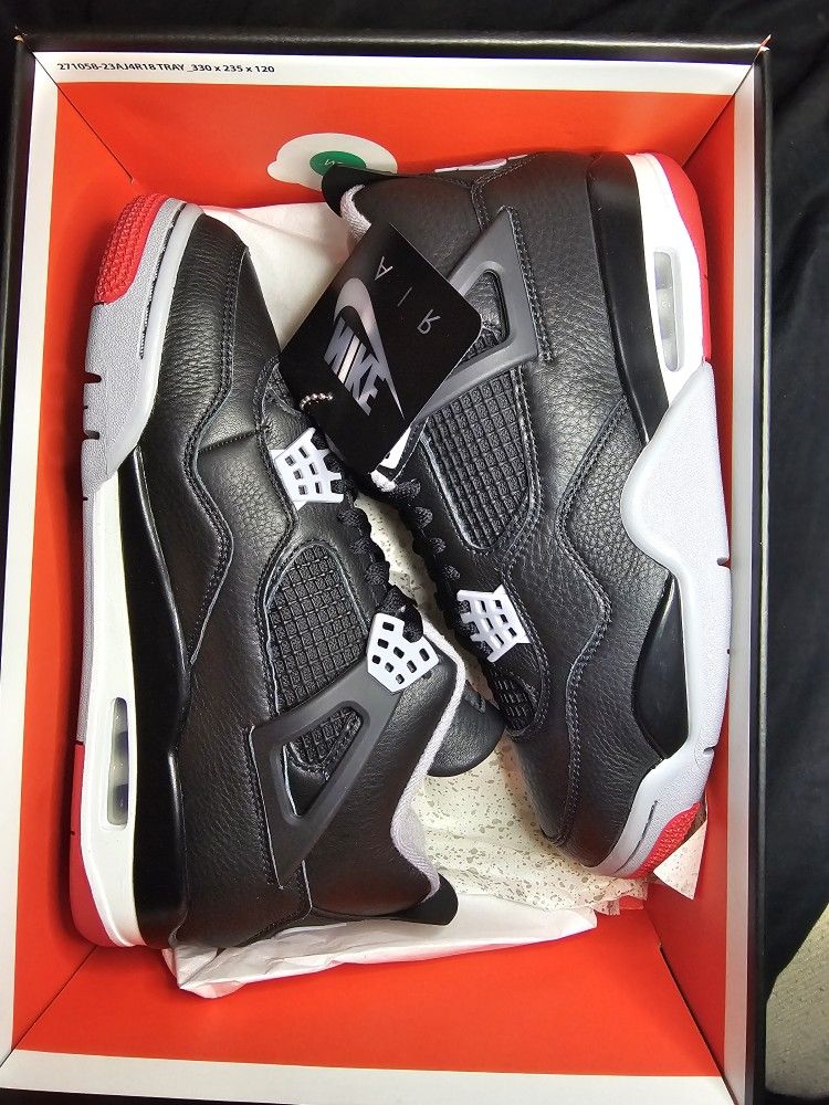 Jordan 4 Bred Reimagined