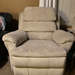 Large Plush Recliner Chair 