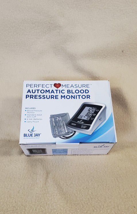 Perfect Measure Fully Automatic Upper Arm Blood Pressure Monitor.