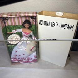 Victorian Tea Barbie Doll Hispanic Latina New In Box NIB