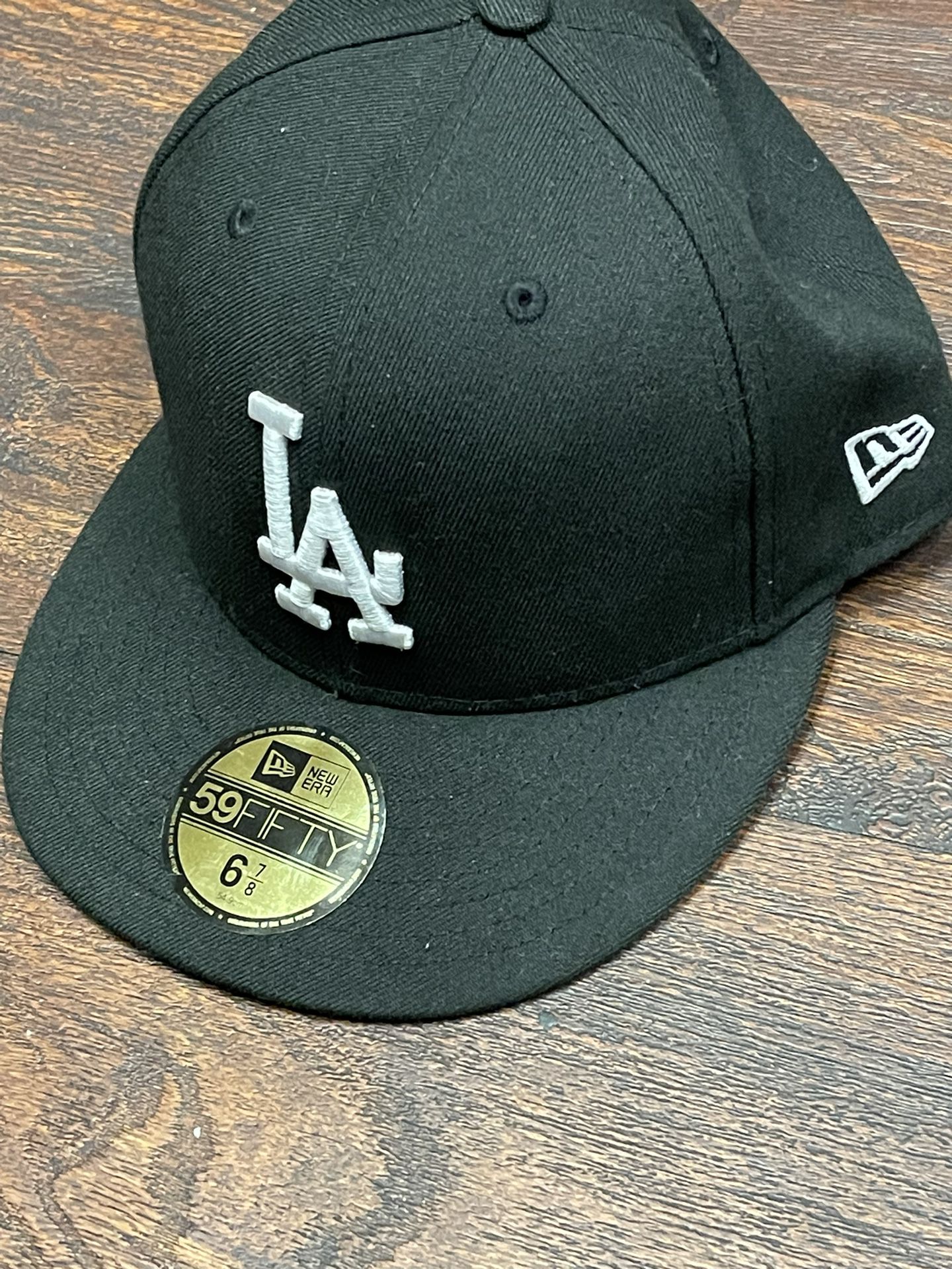 Original Black Dodgers Hat Size 6 7/8