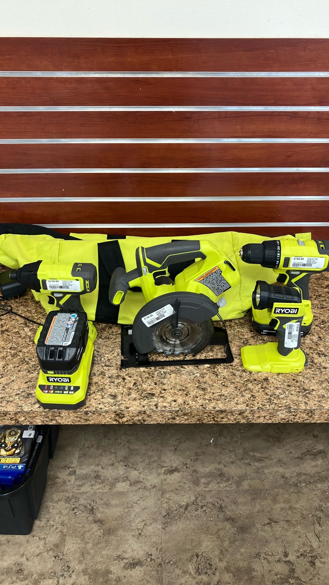 Tools Drill Ryobi Pcl206