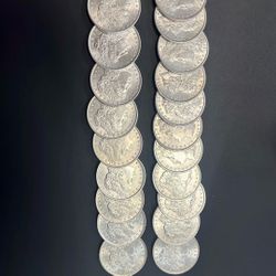 1896 Morgan Dollars BU ROLL OF 20 Coins 