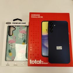SAMSUNG A15 - 5G - Brand New With Free Phone Case 