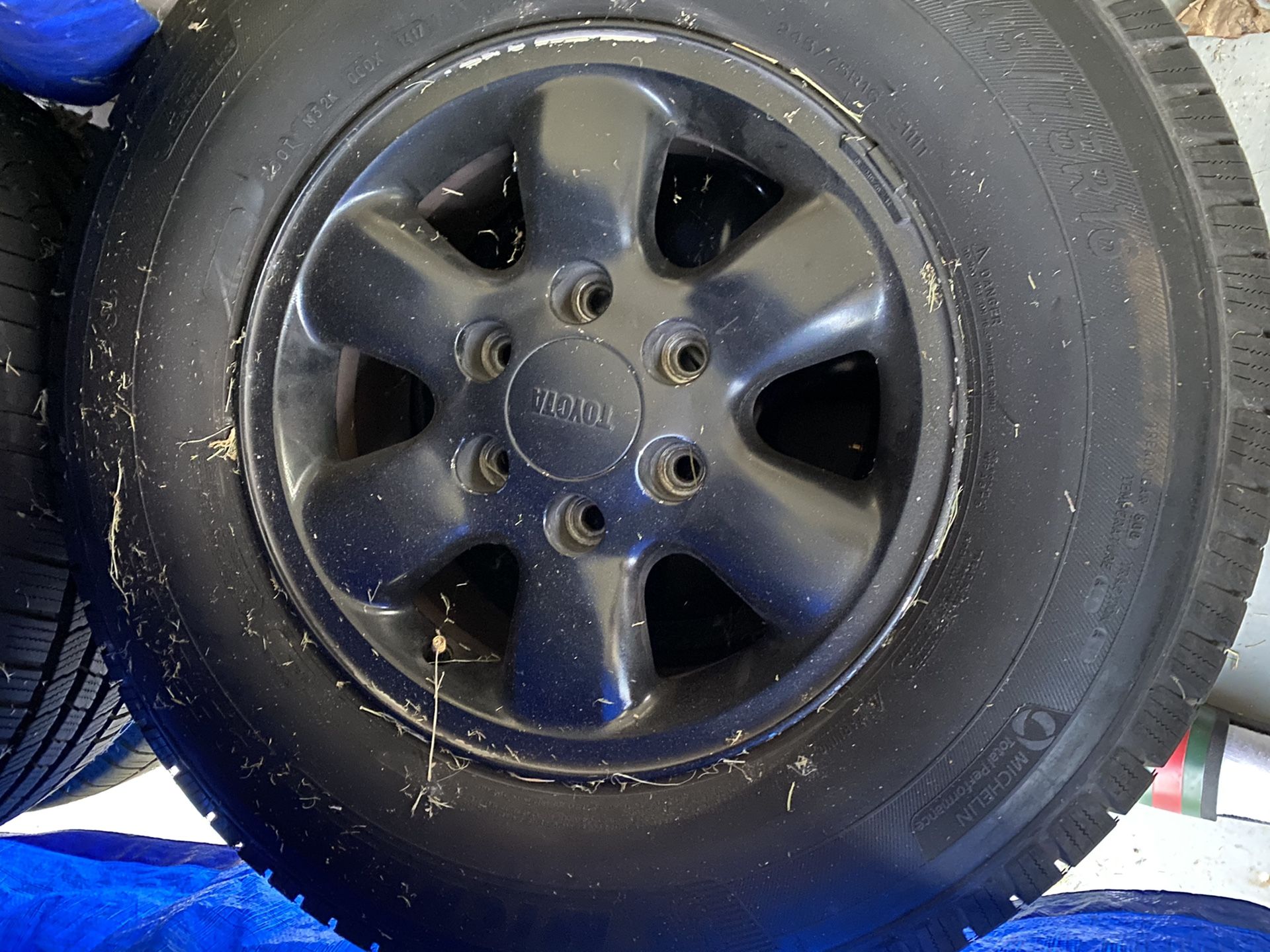 2009 Toyota Tacoma stock rims + tires (set of 4)