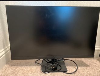 HP Black Flat Screen Desktop Monitor