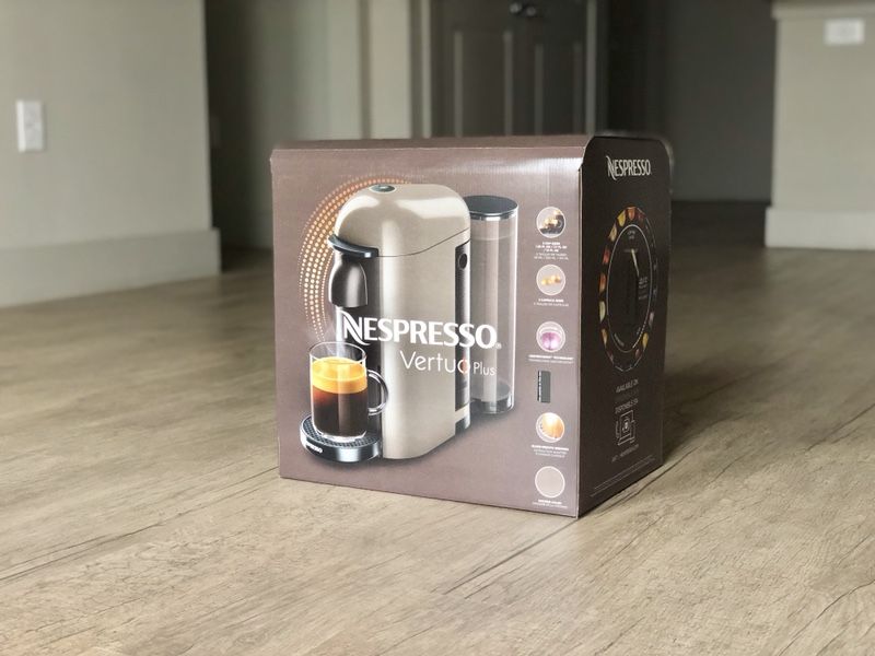 Nespresso VertuoPlus Grey Coffee Machine