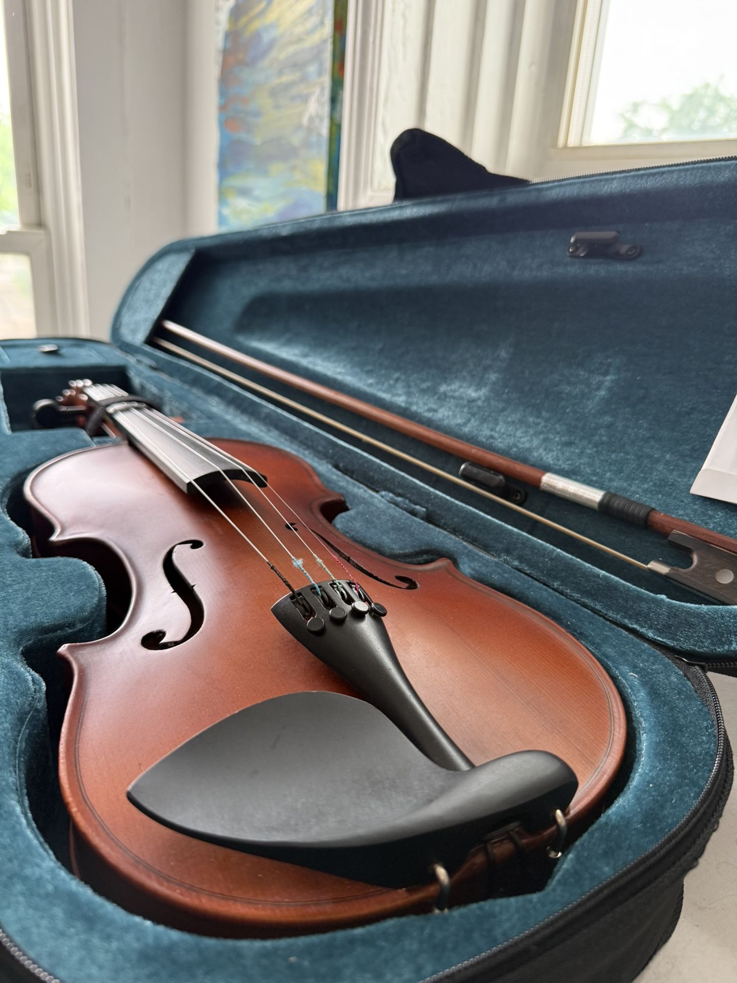 Cecilio Full Violin Bundle – All Accessories Included