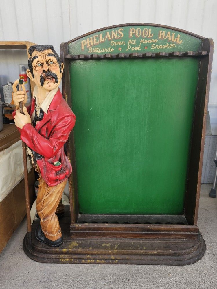 Phelan Pool Hall Stick Holder