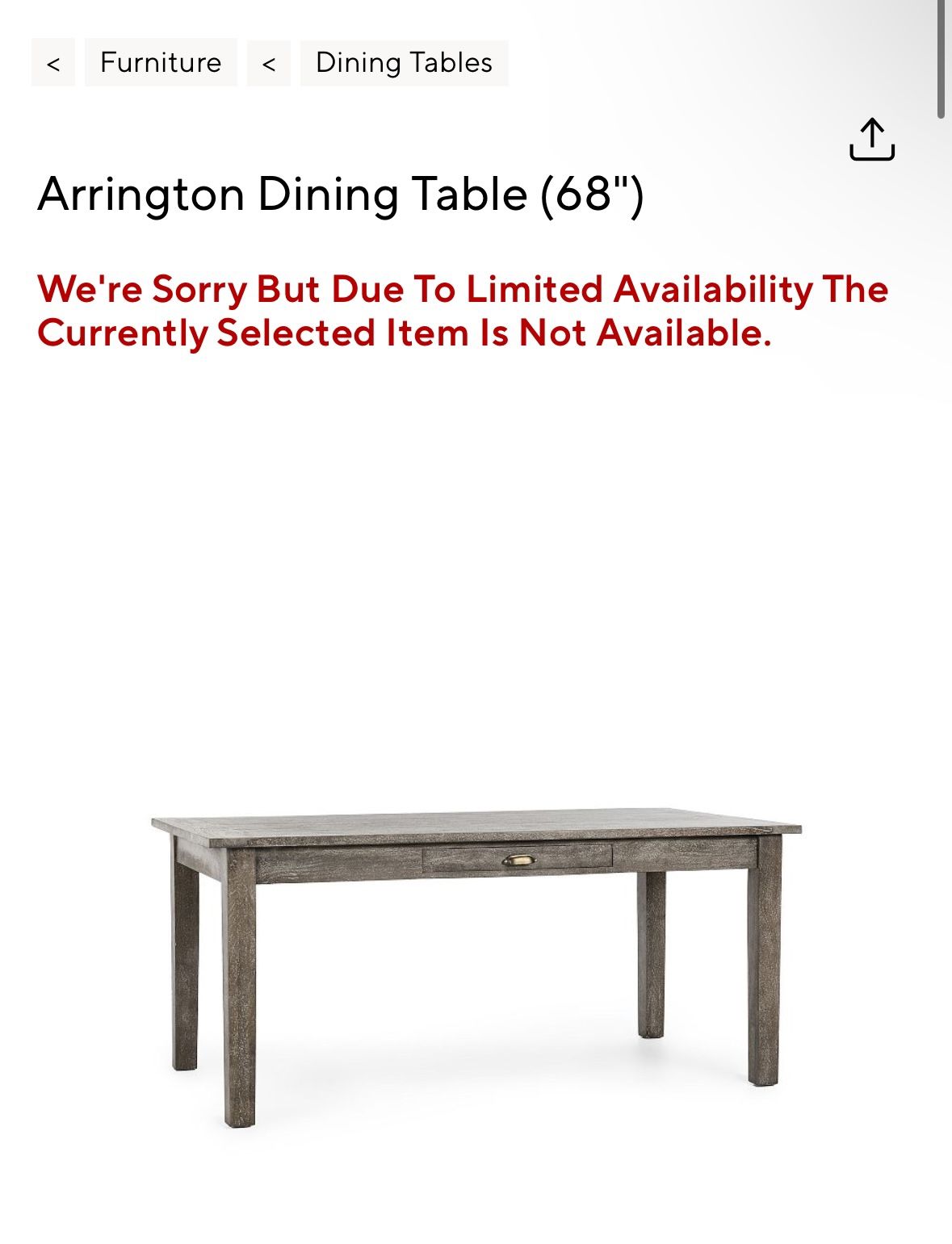 Dining Table