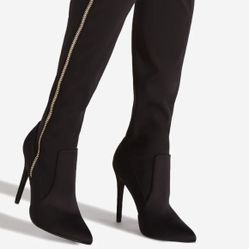 Black Stiletto Boot
