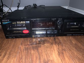 Sony Cassett Deck