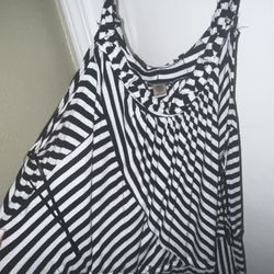 Dresses Small White &black And  Blue & White $5 Each