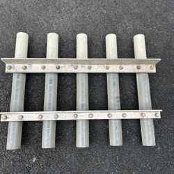 6 Spike Front Rear Or Bed Mountable Rod Holders