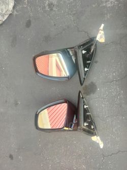 2013-2015 Infiniti QX60 Side View Mirrors With Camera Accessories OEM.