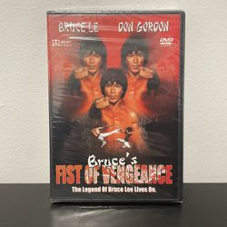 Bruce’s Fist Of Vengeance DVD NEW SEALED Bruce Lee Martial Arts Kung Fu 1984